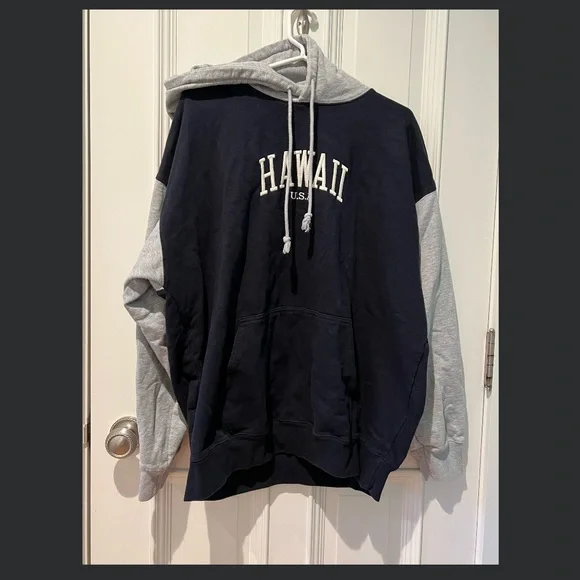 John Galt Color block Hawaii Sweatshirt
